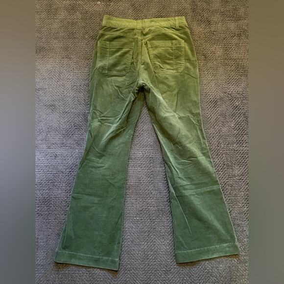 Wit & Wisdom “Ab solution” Dark Green corduroy Pants - Picture 2 of 4